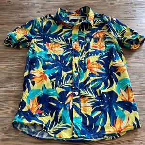 Abercrombie kids tropical shirt